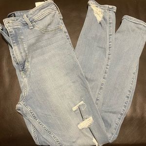 Hollister sz 30 ultra high rise jean leggings